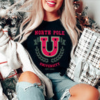 North Pole University Tee Peachy Sunday