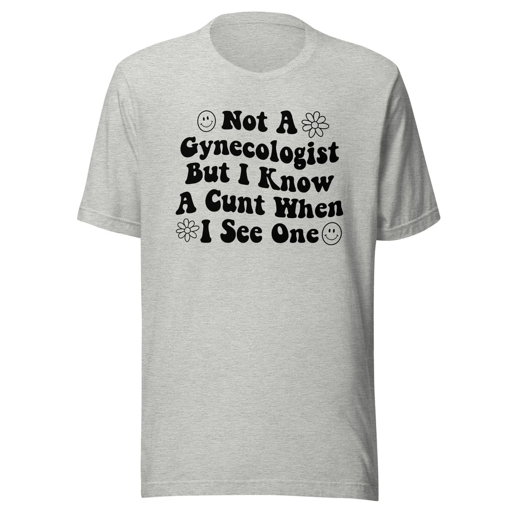 Not A Gynecologist Tee Peachy Sunday