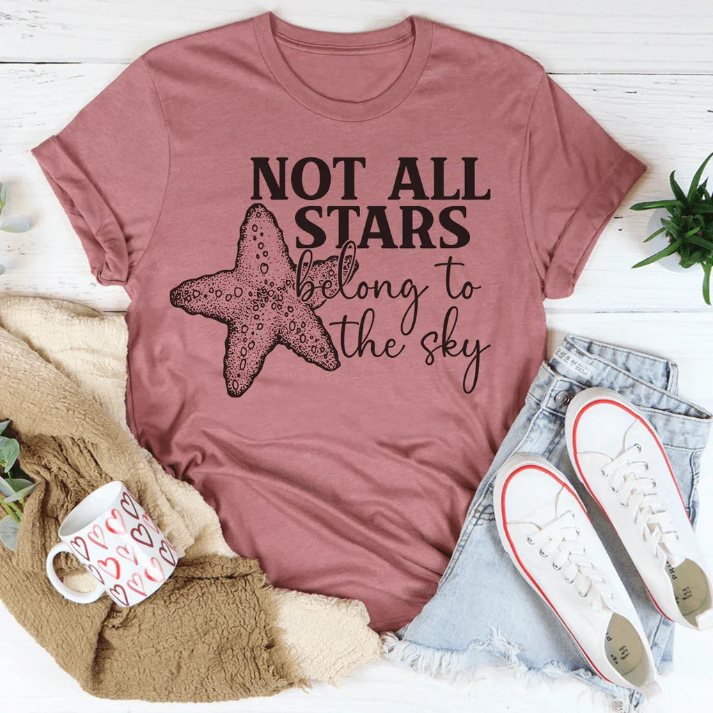 Not All Stars Belong To The Sky Tee Peachy Sunday
