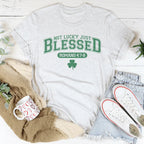Not Lucky Just Blessed Romans 47 8 Peachy Sunday