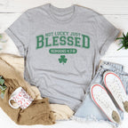Not Lucky Just Blessed Romans 47 8 Peachy Sunday