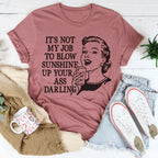 Not My Job Tee Peachy Sunday