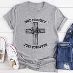 Not Perfect Just Forgiven Tee - SJB-DIAMOND ELITES