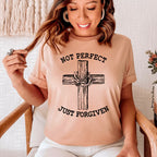 Not Perfect Just Forgiven Tee - SJB-DIAMOND ELITES
