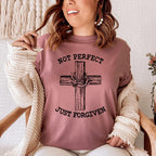 Not Perfect Just Forgiven Tee - SJB-DIAMOND ELITES