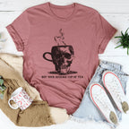 Not Your Average Cup Of Tea Tee Peachy Sunday