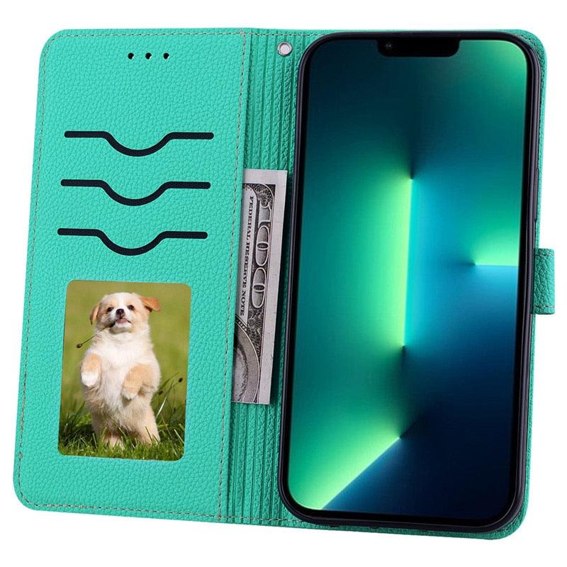 Note 11 Case For Xiaomi Redmi Note 11 11S Case Leather Wallet Flip Case For Redmi Note 11 Pro Phone Cases Note 11S Cover High Quality Flip Leather Wallet Case Stevvex