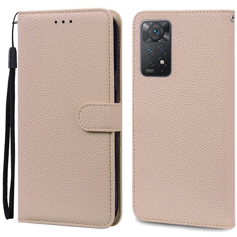 Note 11 Case For Xiaomi Redmi Note 11 11S Case Leather Wallet Flip Case For Redmi Note 11 Pro Phone Cases Note 11S Cover High Quality Flip Leather Wallet Case Stevvex