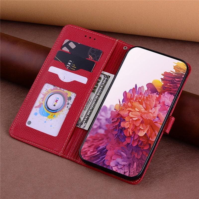 Note 11 Case For Xiaomi Redmi Note 11 11S Case Leather Wallet Flip Case For Redmi Note 11 Pro Phone Cases Note 11S Cover High Quality Flip Leather Wallet Case Stevvex