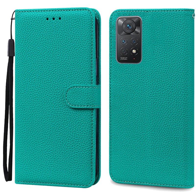 Note 11 Case For Xiaomi Redmi Note 11 11S Case Leather Wallet Flip Case For Redmi Note 11 Pro Phone Cases Note 11S Cover High Quality Flip Leather Wallet Case Stevvex