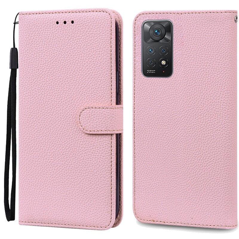 Note 11 Case For Xiaomi Redmi Note 11 11S Case Leather Wallet Flip Case For Redmi Note 11 Pro Phone Cases Note 11S Cover High Quality Flip Leather Wallet Case Stevvex