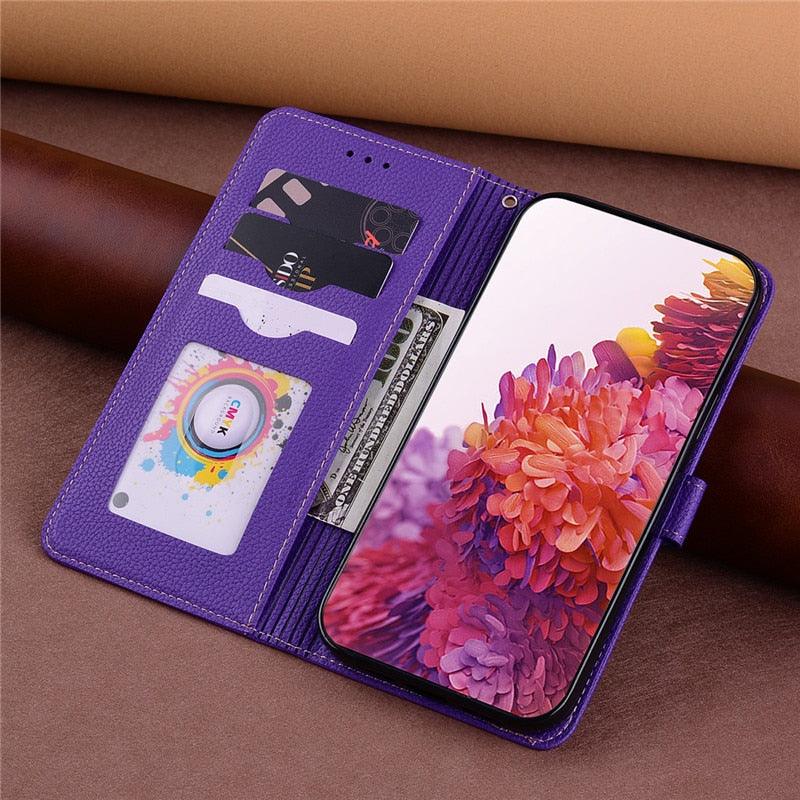 Note 11 Case For Xiaomi Redmi Note 11 11S Case Leather Wallet Flip Case For Redmi Note 11 Pro Phone Cases Note 11S Cover High Quality Flip Leather Wallet Case Stevvex