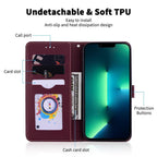 Note 11 Case For Xiaomi Redmi Note 11 11S Case Leather Wallet Flip Case For Redmi Note 11 Pro Phone Cases Note 11S Cover High Quality Flip Leather Wallet Case Stevvex