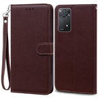 Note 11 Case For Xiaomi Redmi Note 11 11S Case Leather Wallet Flip Case For Redmi Note 11 Pro Phone Cases Note 11S Cover High Quality Flip Leather Wallet Case Stevvex