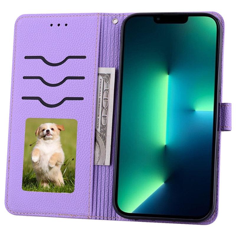 Note 11 Case For Xiaomi Redmi Note 11 11S Case Leather Wallet Flip Case For Redmi Note 11 Pro Phone Cases Note 11S Cover High Quality Flip Leather Wallet Case Stevvex