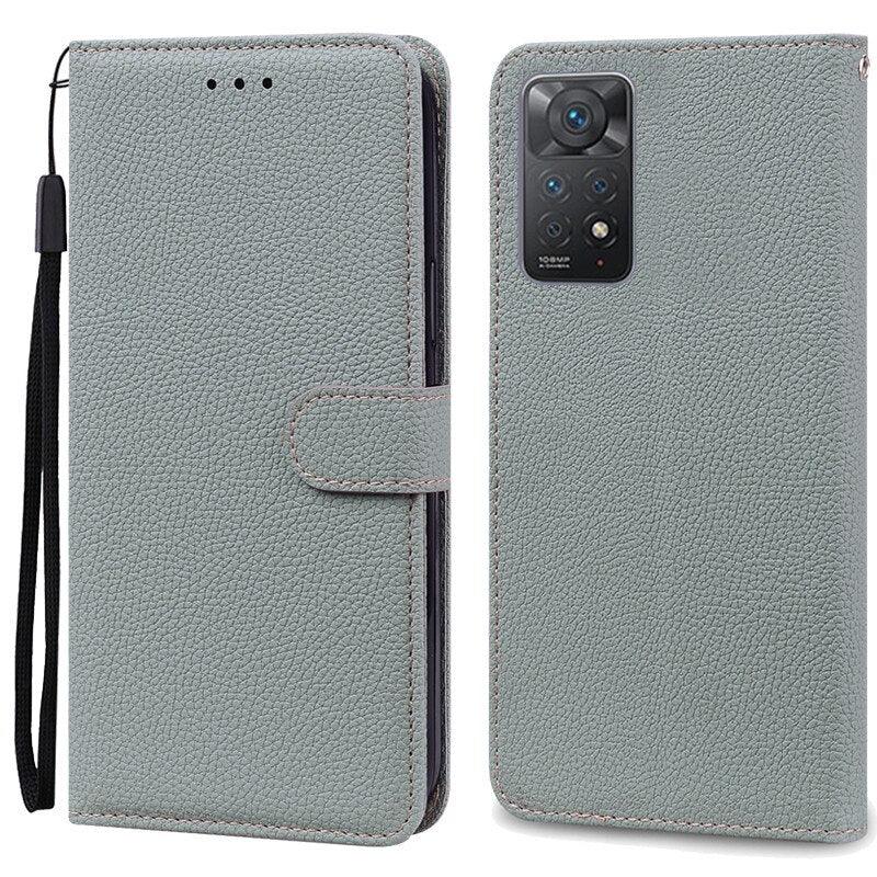 Note 11 Case For Xiaomi Redmi Note 11 11S Case Leather Wallet Flip Case For Redmi Note 11 Pro Phone Cases Note 11S Cover High Quality Flip Leather Wallet Case Stevvex