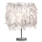 Novelty Feather Night Light Remote Fairy Copper Lamp for Home Living Room Bedroom Bedside Backlight Party Wedding Decoration Cute Study Lamps for Bedroom Décor