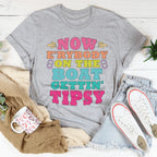 Now E'rybody On The Boat Gettin' Tipsy Tee Peachy Sunday