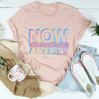 Now That's What I Call Anxiety Tee Peachy Sunday