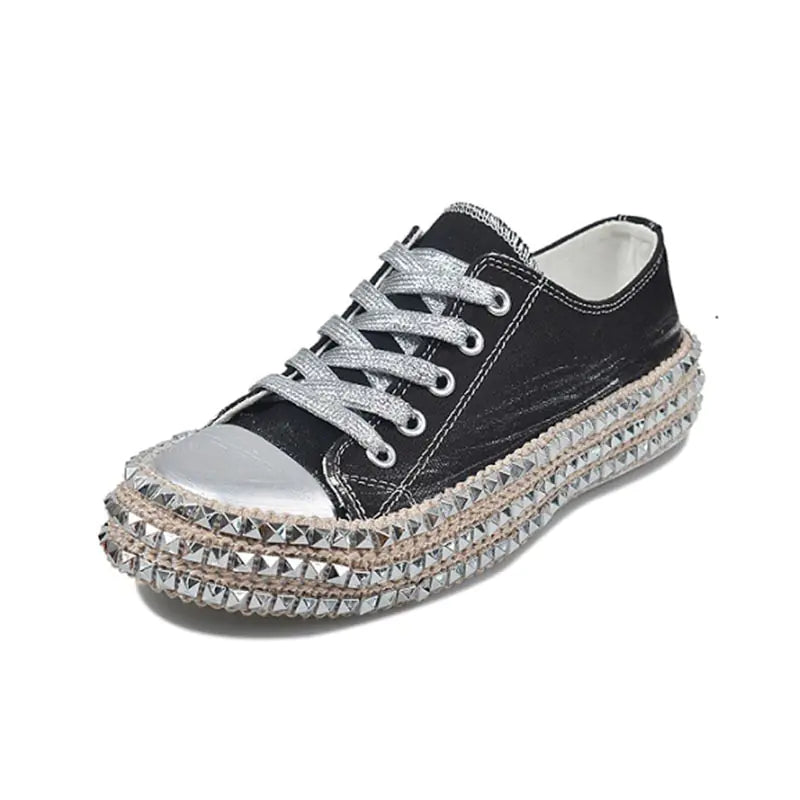 Women Leopard Canvas Shoes Pi-Mart
