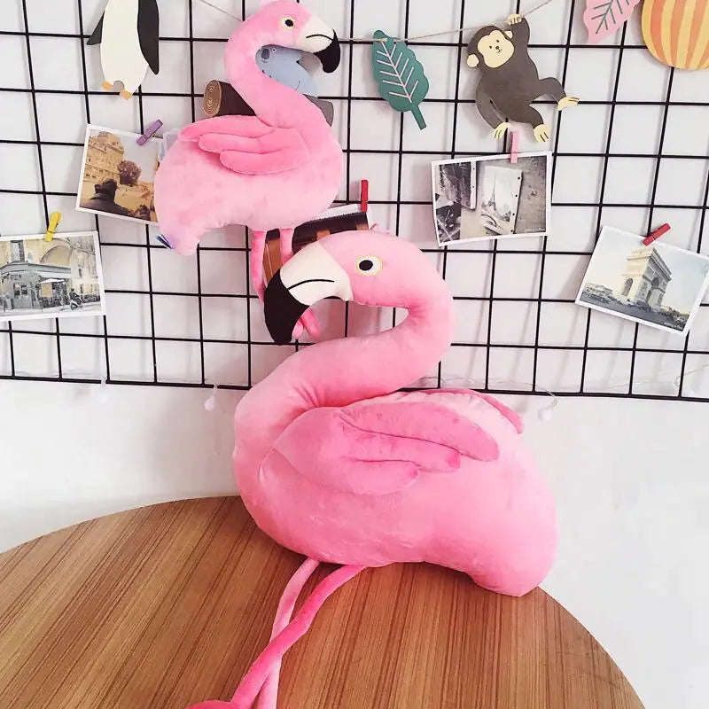 Flamingo Plush Toy - Cute Doll Decor and Pillow Pi-Mart