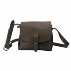 Nubuck Leather Bucket Bag Handcrafted Kenya Upcycled Neutral Everyday Tote BandsCo Straps