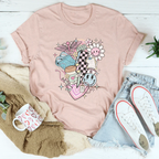 Nurse Retro Tee Peachy Sunday