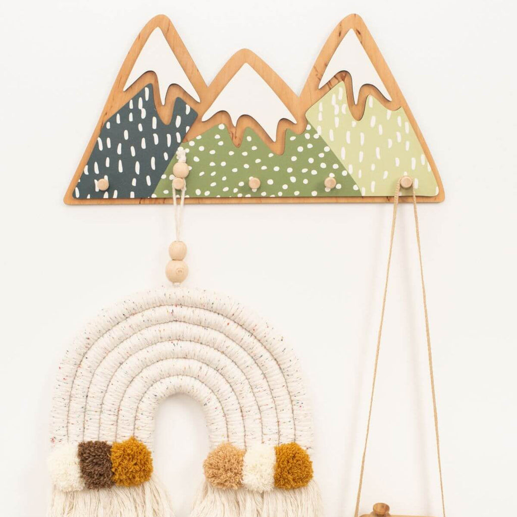 Nursery Mountain Wall Hooks - SJB-DIAMOND ELITES