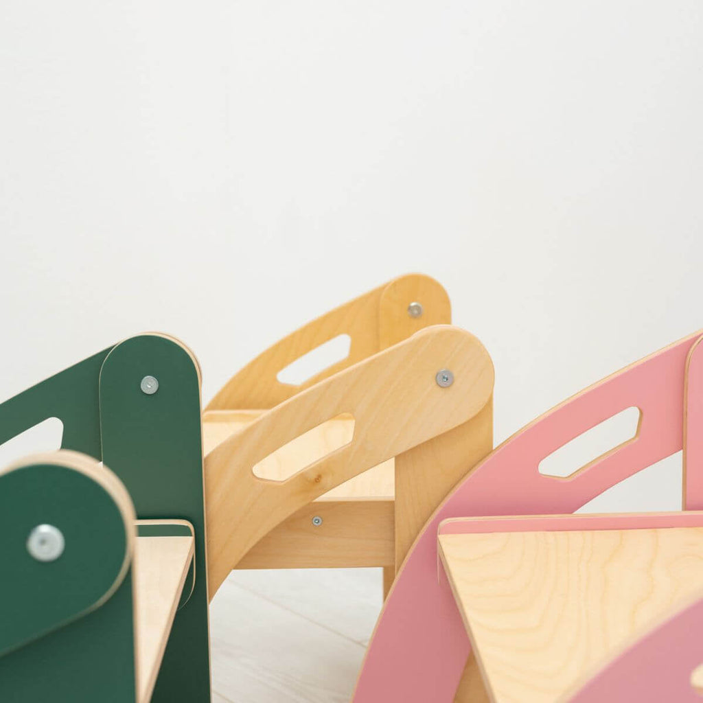 Kid's Wooden Stepping Stool - SJB-DIAMOND ELITES