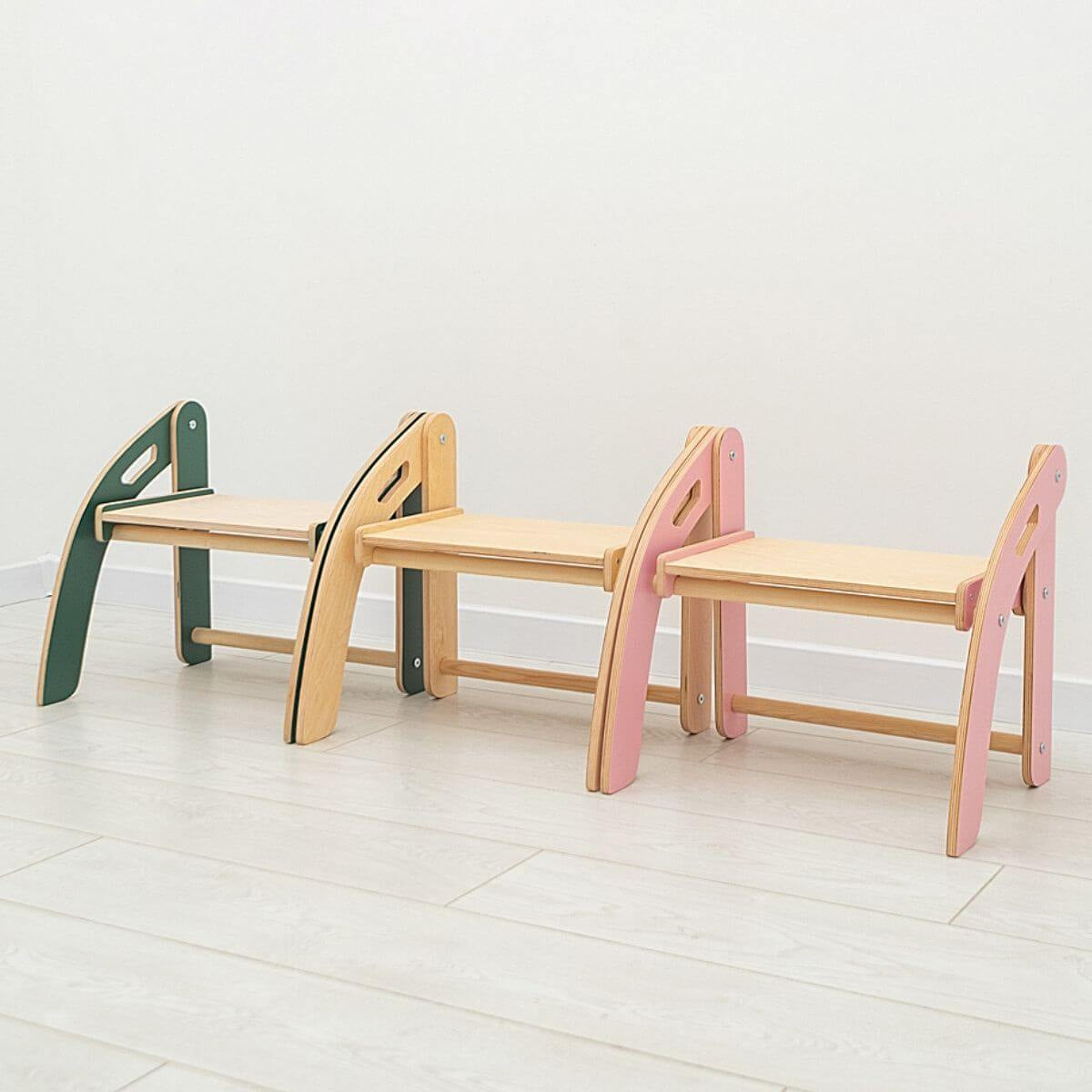 Kid's Wooden Stepping Stool - SJB-DIAMOND ELITES
