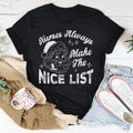 Nurses Always Make The Nice List Tee Peachy Sunday