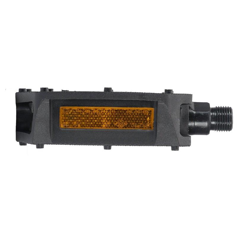 Nylon Bicycle Pedals Ultralight Flat Platform Bike Pedals For Mountain Bike 9/16'' 1/2" Cycling Sealed DU Bearing Pedals Mountain Bike Pedals Pedals Lightweight Nylon Composite Bicycle Flat Pedals Bearing Bike Platform Pedals For Mountain Bikes Stevvex