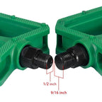 Nylon Bicycle Pedals Ultralight Flat Platform Bike Pedals For Mountain Bike 9/16'' 1/2" Cycling Sealed DU Bearing Pedals Mountain Bike Pedals Pedals Lightweight Nylon Composite Bicycle Flat Pedals Bearing Bike Platform Pedals For Mountain Bikes Stevvex