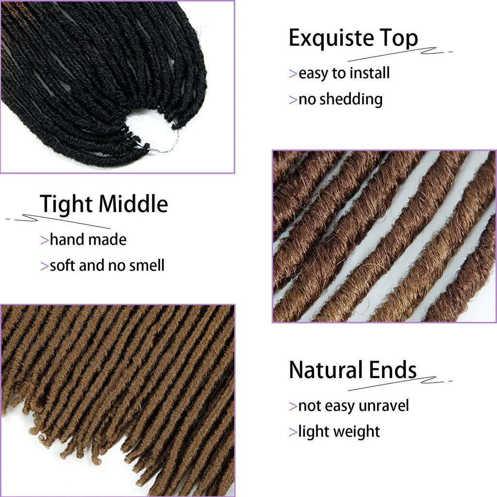 Synthetic Dreadlocks Hair Extensions Pi-Mart