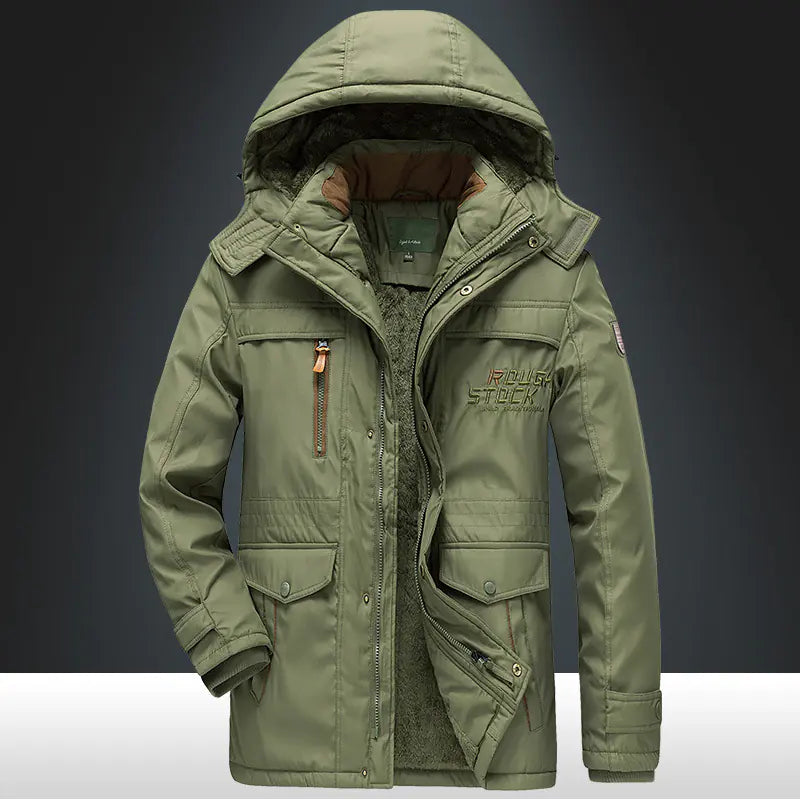 Thick Padded Plush Jacket Pi-Mart