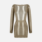 Mini Backless Bodycon Lady Dresses