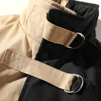Thick Color Block Workwear Cotton Jacket Pi-Mart