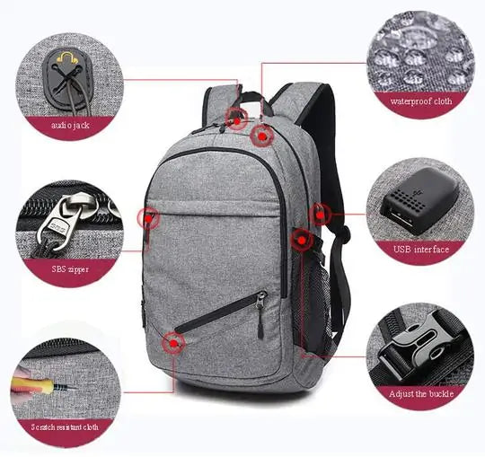 Sports Laptop Backpack Pi-Mart