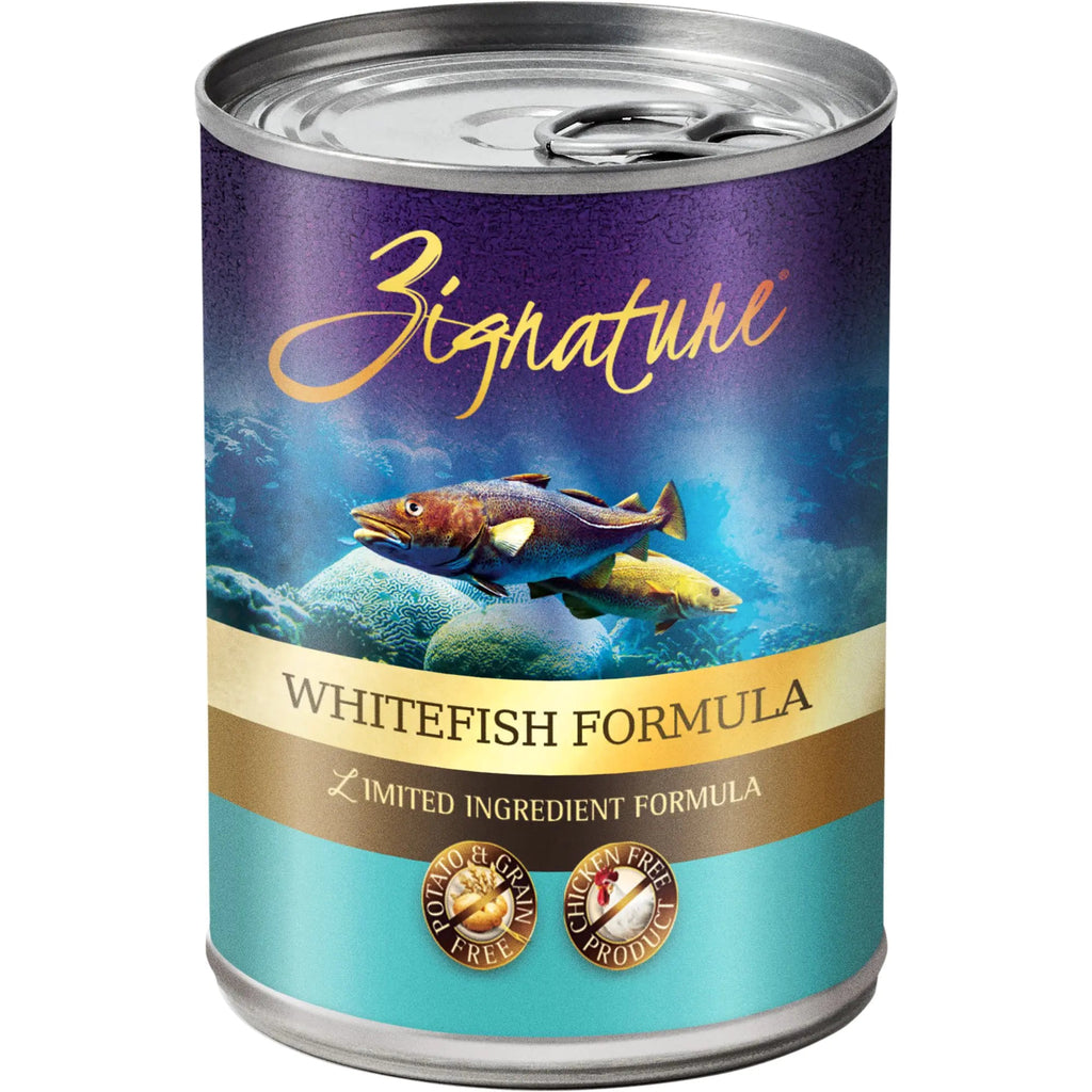 Zignature Whitefish Canned Dog Food Formula 12/13oz Lootquake LLC