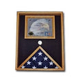 Flag Display Case - Oak Material. The Military Gift Store