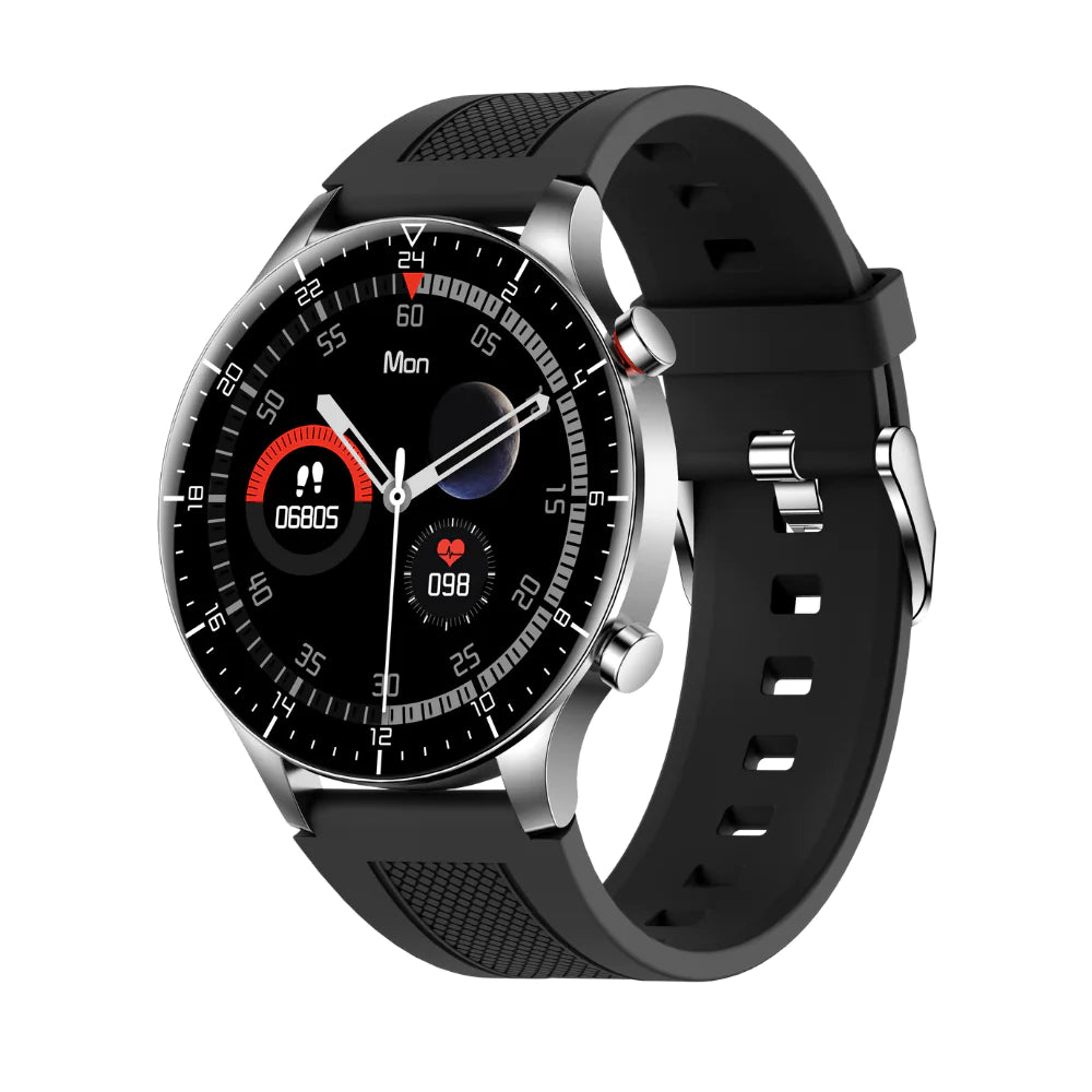 Full Touch Screen Smart Watch Heart Rate Testing Sports Music Smartwatch Pi-Mart
