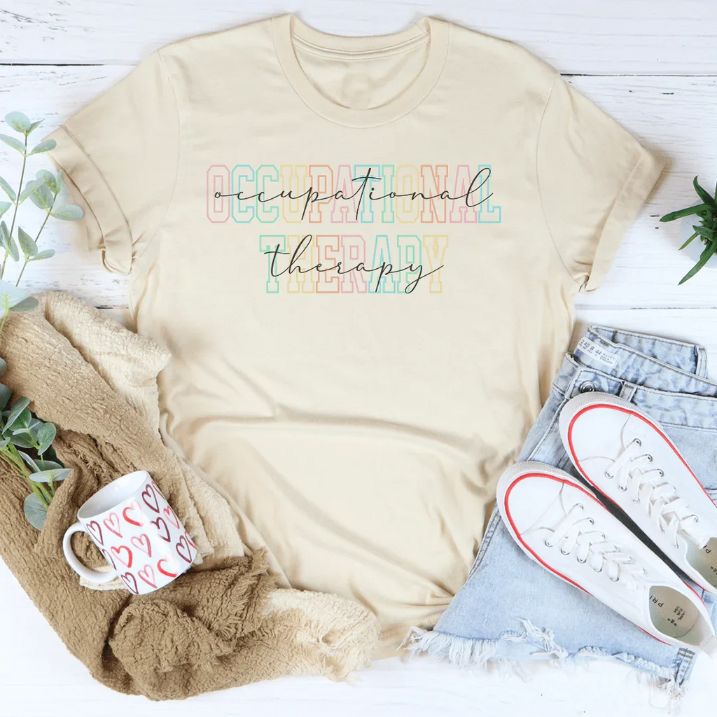 Occupational Therapy Tee Peachy Sunday