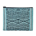 Ocean Tribal Handwoven Clutch Beach Bag Woven Mulberry Saa Lined Black Interior BandsCo Straps