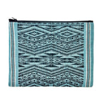 Ocean Tribal Handwoven Clutch Beach Bag Woven Mulberry Saa Lined Black Interior BandsCo Straps