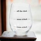 Whiskey Or Wine Stemless Glass Gift Set With Funny Barware Saying And Gift Box For Wine Lovers BandsCo Straps