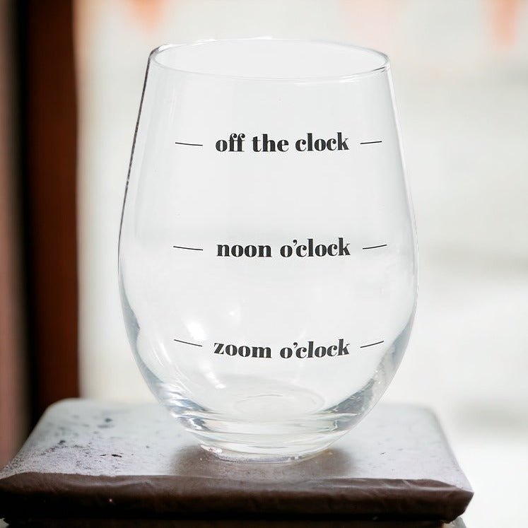 Whiskey Or Wine Stemless Glass Gift Set With Funny Barware Saying And Gift Box For Wine Lovers BandsCo Straps