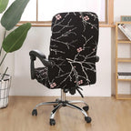 Office Chair Cover Jacquard Removable Gaming Computer Case Cushion Covers Dust Guards For Home Leisure Universal Size Modern Stretchable Cloth Polyester Universal Desk Task Chair Chair Covers Stretch Rotating Chair Slipcover Stevvex