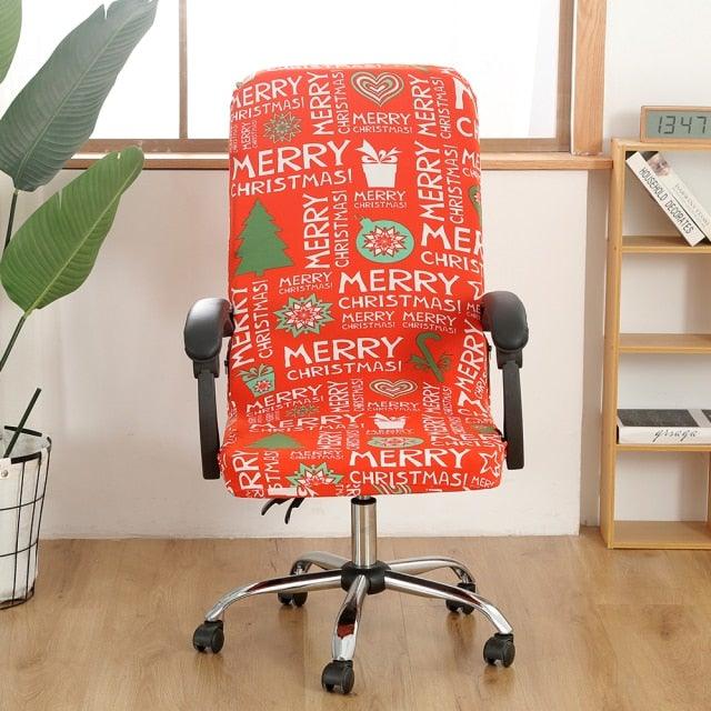 Office Chair Cover Jacquard Removable Gaming Computer Case Cushion Covers Dust Guards For Home Leisure Universal Size Modern Stretchable Cloth Polyester Universal Desk Task Chair Chair Covers Stretch Rotating Chair Slipcover Stevvex