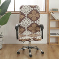 Office Chair Cover Jacquard Removable Gaming Computer Case Cushion Covers Dust Guards For Home Leisure Universal Size Modern Stretchable Cloth Polyester Universal Desk Task Chair Chair Covers Stretch Rotating Chair Slipcover Stevvex