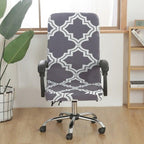 Office Chair Cover Jacquard Removable Gaming Computer Case Cushion Covers Dust Guards For Home Leisure Universal Size Modern Stretchable Cloth Polyester Universal Desk Task Chair Chair Covers Stretch Rotating Chair Slipcover Stevvex